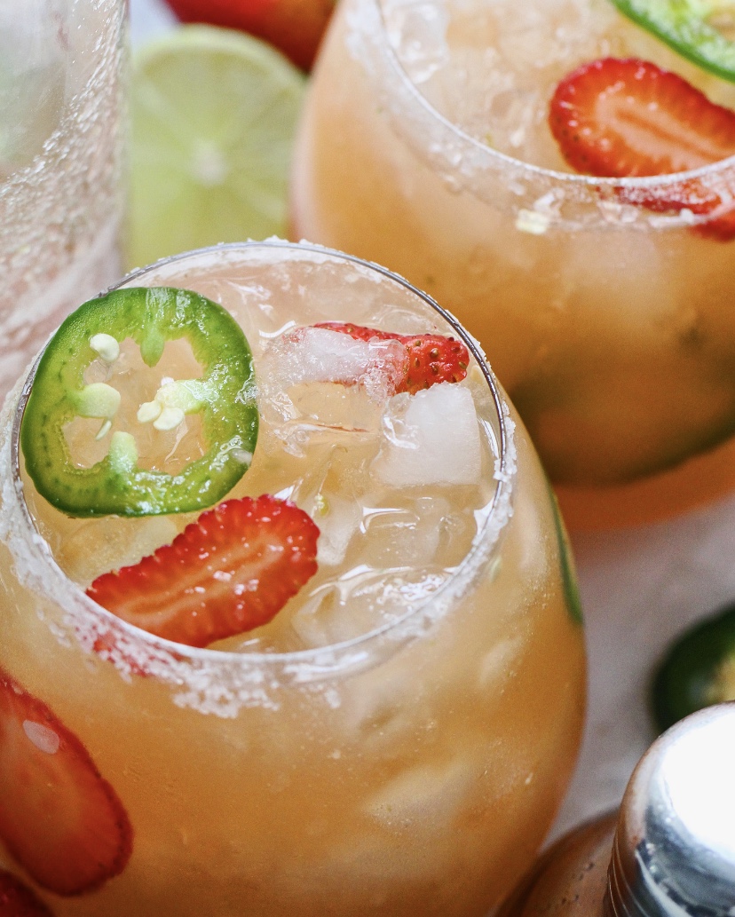 Strawberry Jalapeño Margarita Margarita's On The Rocks